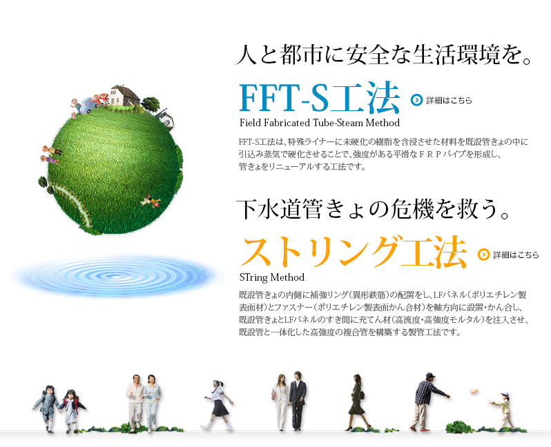 FFT-S工法-人と都市に安全な生活環境を。
